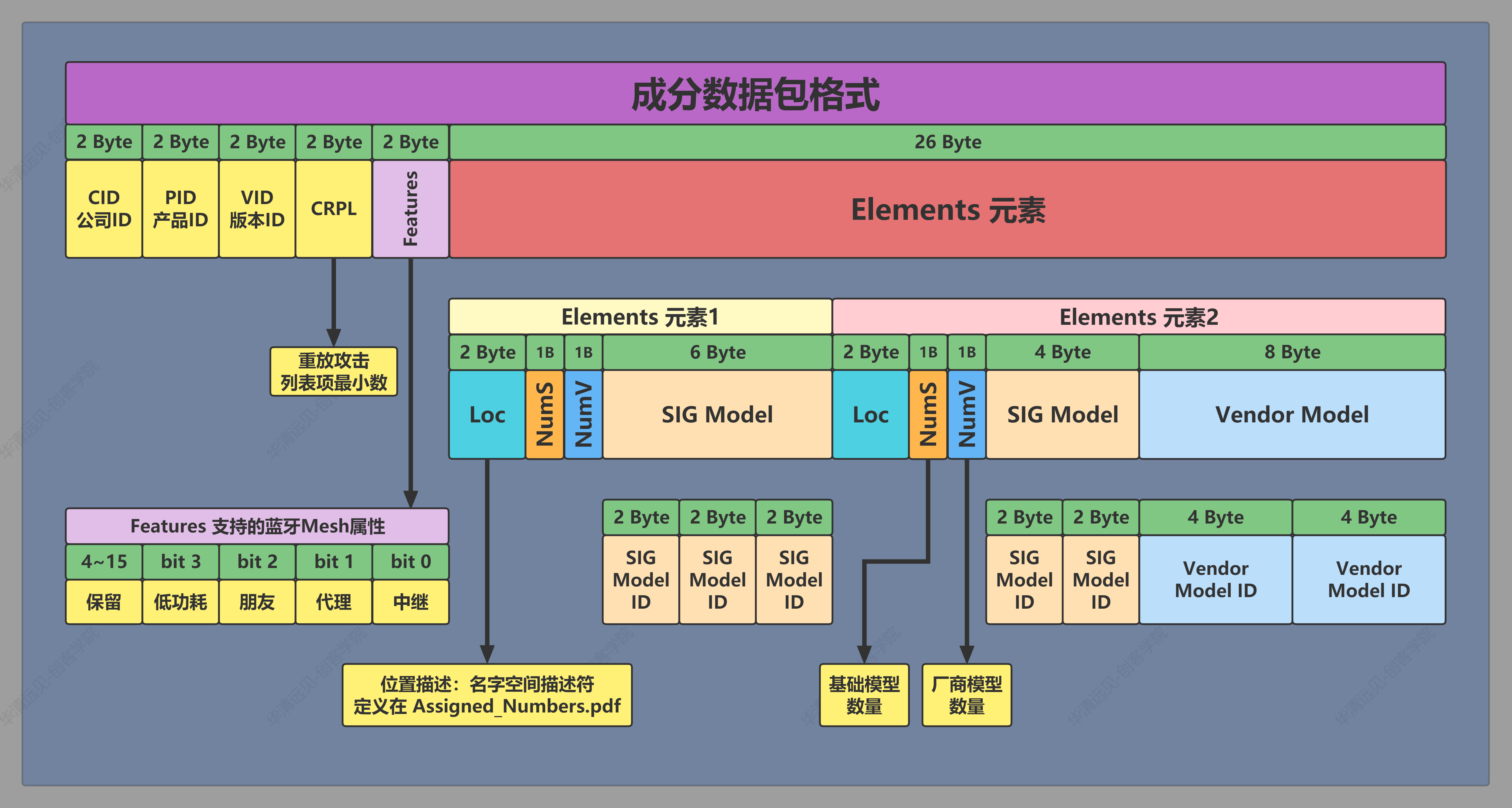 成分数据包格式
